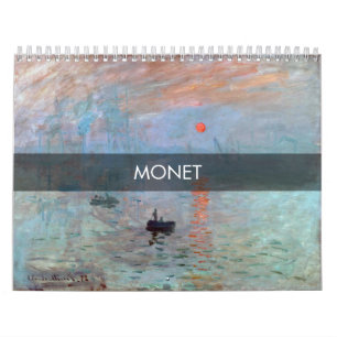 Claude Monet Masterpiece Calendar