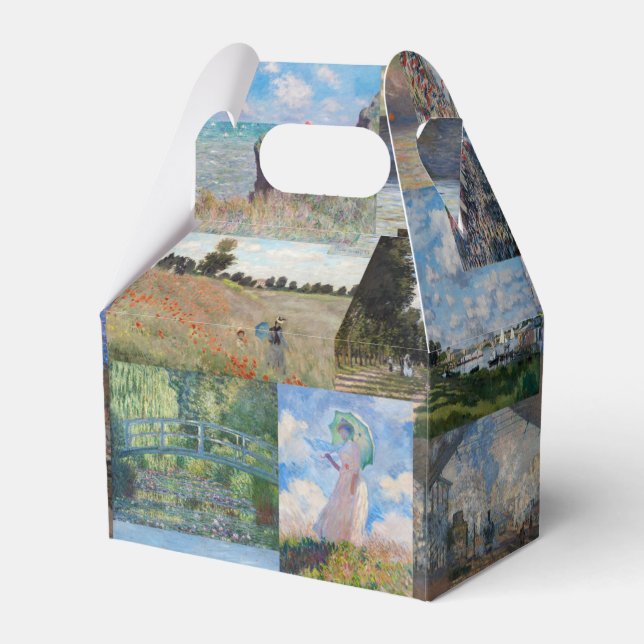 Claude Monet - Masterpieces Patchwork Favour Box (Front Side)