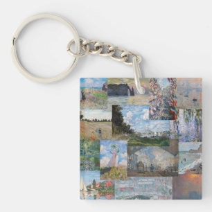 Claude Monet - Masterpieces Patchwork Key Ring
