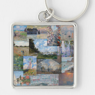 Claude Monet - Masterpieces Patchwork Key Ring