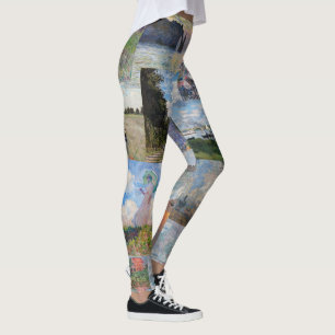 Claude Monet - Masterpieces Patchwork Leggings