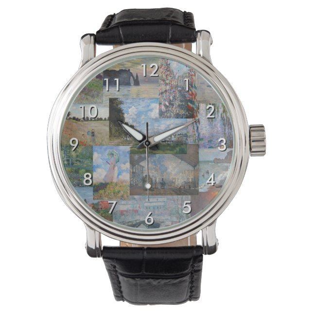 Claude Monet - Masterpieces Patchwork Watch (Front)
