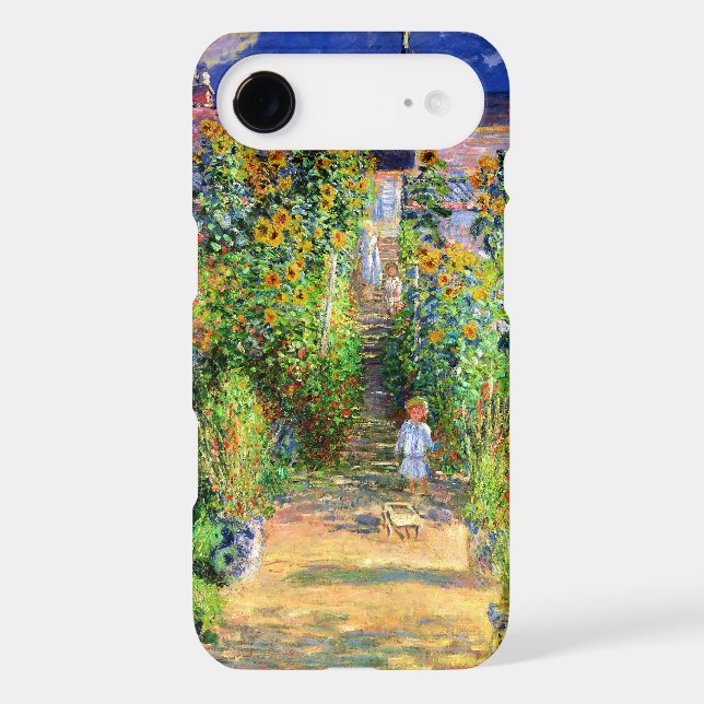 Claude Monet: Monet's Garden at Vétheuil Case-Mate iPhone Case (Back)