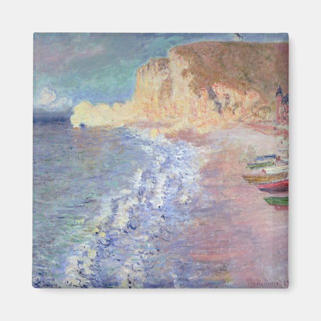 Claude Monet | Morning at Etretat Magnet (Front)