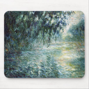 Claude Monet Morning on the Seine Mouse Pad