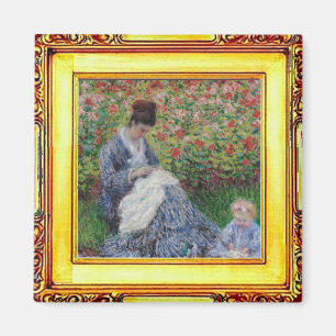 Claude Monet, Mother and Child Magnet