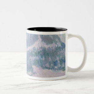 Claude Monet Mount Kolsaas, Norway, 1895 Two-Tone Coffee Mug