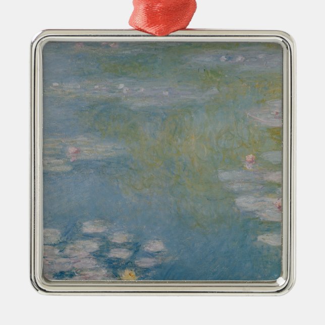 Claude Monet | Nympheas at Giverny, 1908 Metal Ornament (Front)