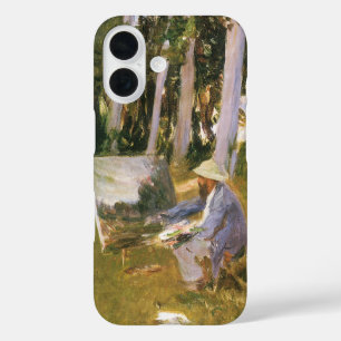 Claude Monet Painting, Edge of a Wood by Sargent iPhone 16 Case