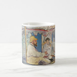 Claude Monet Painting - Edouard Manet Coffee Mug