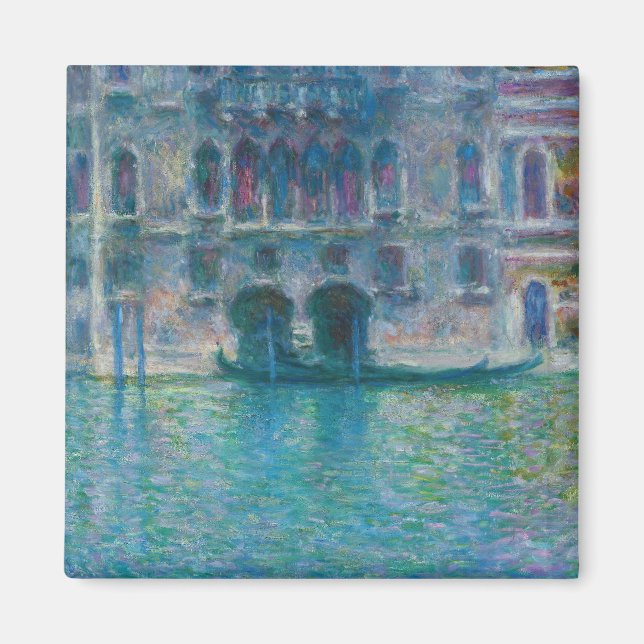 Claude Monet - Palazzo da Mula Magnet (Front)