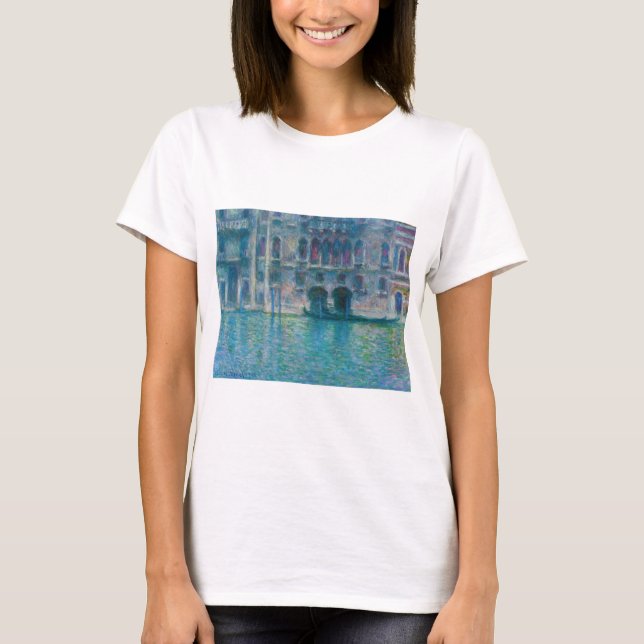 Claude Monet - Palazzo da Mula T-Shirt (Front)
