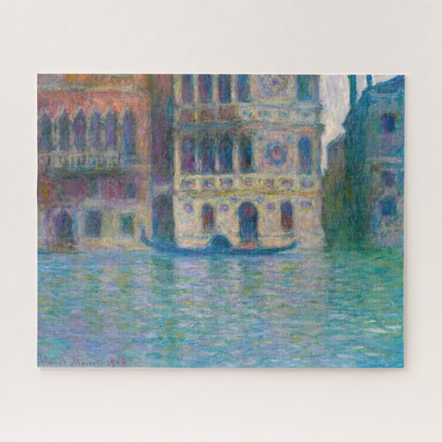 Claude Monet - Palazzo Dario Jigsaw Puzzle (Horizontal)