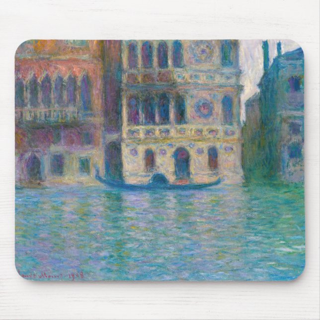Claude Monet - Palazzo Dario Mouse Pad (Front)