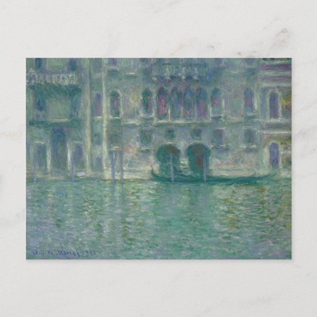 Claude Monet | Panoramic View of the Ile-de-France Postcard (Front)