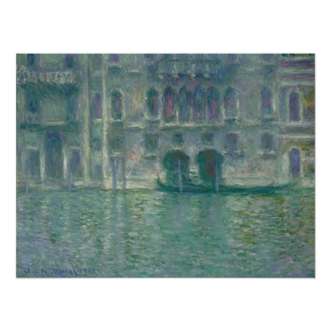 Claude Monet | Panoramic View of the Ile-de-France Poster (Front)