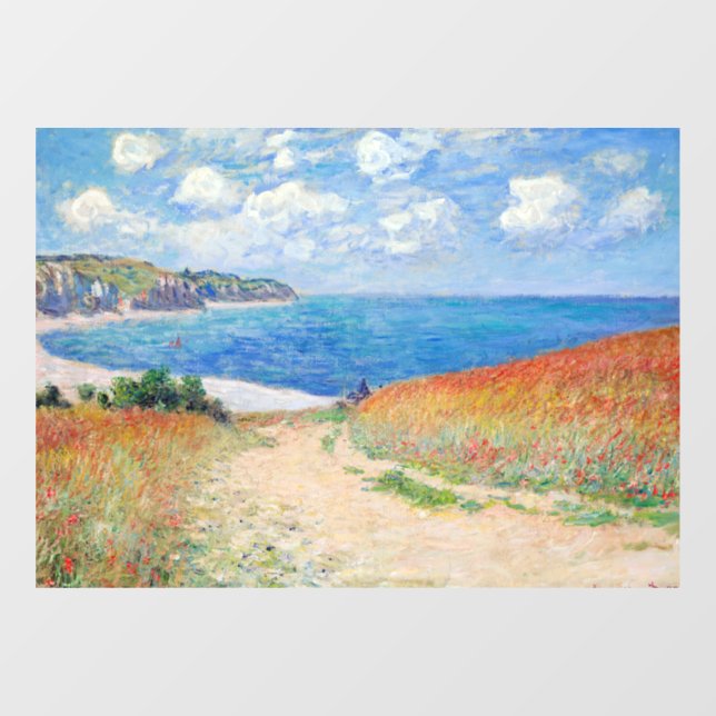 Claude Monet - Path in Wheat Fields at Pourville (Sheet)