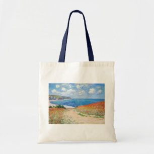 Claude Monet - Path in Wheat Fields at Pourville Tote Bag