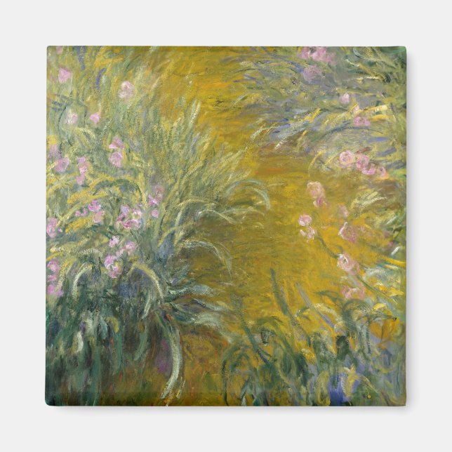 Claude Monet | Path through the Irises Magnet (Front)