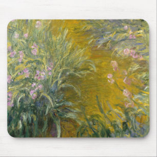Claude Monet   Path through the Irises Mouse Pad