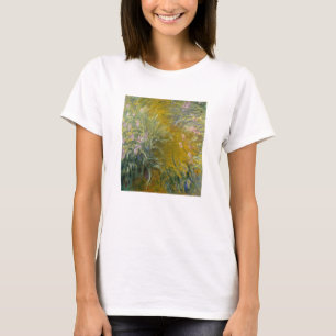 Claude Monet   Path through the Irises T-Shirt