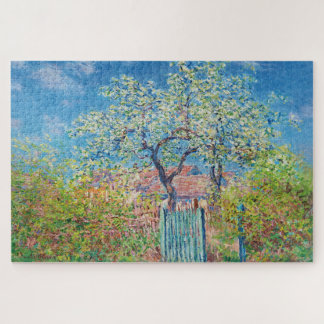 Claude Monet Pear Tree in Bloom Jigsaw Puzzle