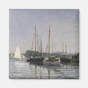 Claude Monet Pleasure Boats, Argenteuil, c.1872- Magnet