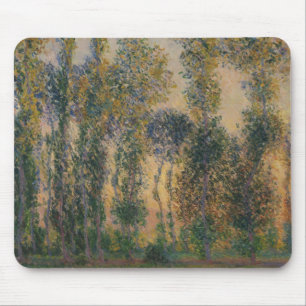 Claude Monet - Poplars at Giverny, Sunrise Mouse Pad