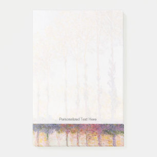 Claude Monet Poplars on the Banks of the Epte Post-it Notes