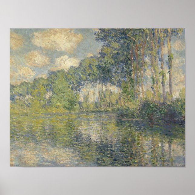 Claude Monet - Poplars on the Epte Poster (Front)
