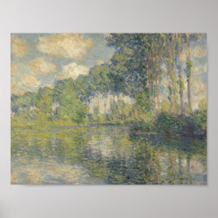 Claude Monet - Poplars on the Epte Poster
