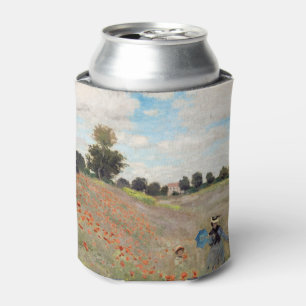 Claude Monet - Poppy Field Can Cooler