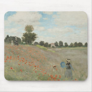 Claude Monet - Poppy Field Mouse Pad