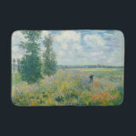 Claude Monet - Poppy Fields near Argenteuil (1875) Bath Mat<br><div class="desc">Poppy Fields near Argenteuil - Claude Monet,  Oil on canvas,  1875</div>