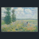 Claude Monet - Poppy Fields near Argenteuil (1875) Tissue Paper<br><div class="desc">Poppy Fields near Argenteuil - Claude Monet,  Oil on canvas,  1875</div>