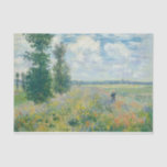Claude Monet - Poppy Fields near Argenteuil (1875) Tissue Paper<br><div class="desc">Poppy Fields near Argenteuil - Claude Monet,  Oil on canvas,  1875</div>