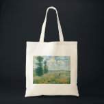 Claude Monet - Poppy Fields near Argenteuil (1875) Tote Bag<br><div class="desc">Poppy Fields near Argenteuil - Claude Monet,  Oil on canvas,  1875</div>