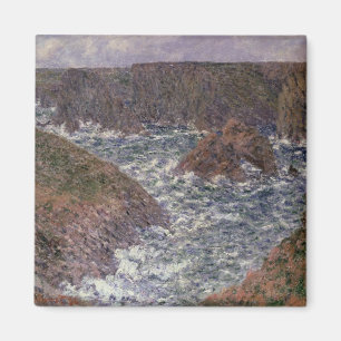 Claude Monet Port Domois at Belle Ile, 1886 Magnet