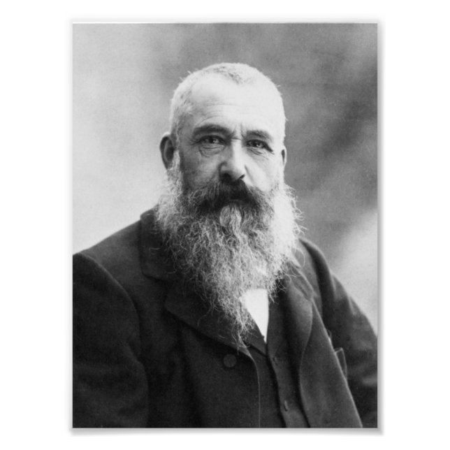 Claude Monet Portrait Photo (Front)