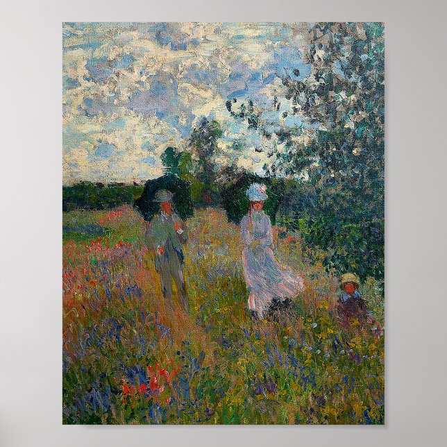 Claude Monet Poster (Front)