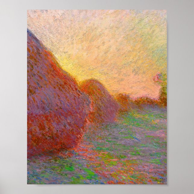 Claude Monet Poster (Front)