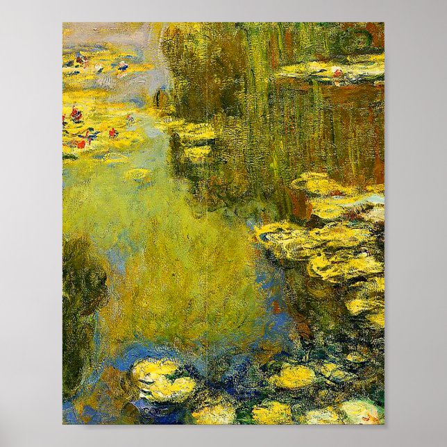 Claude Monet Poster (Front)