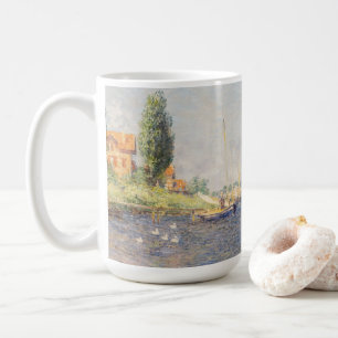 Claude Monet. Red Boats, Argenteuil Coffee Mug