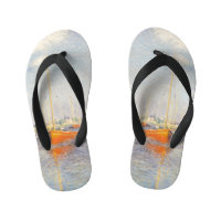 Claude Monet. Red Boats, Argenteuil