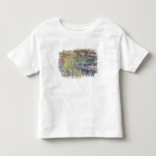 Claude Monet Reflections on the Water, 1917 Toddler T-Shirt