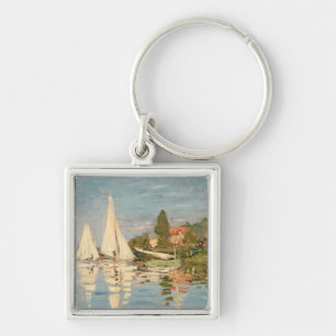 Claude Monet   Regatta at Argenteuil, c.1872 Key Ring