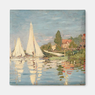 Claude Monet Regatta at Argenteuil, c.1872 Magnet