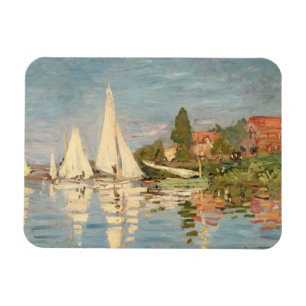 Claude Monet   Regatta at Argenteuil, c.1872 Magnet