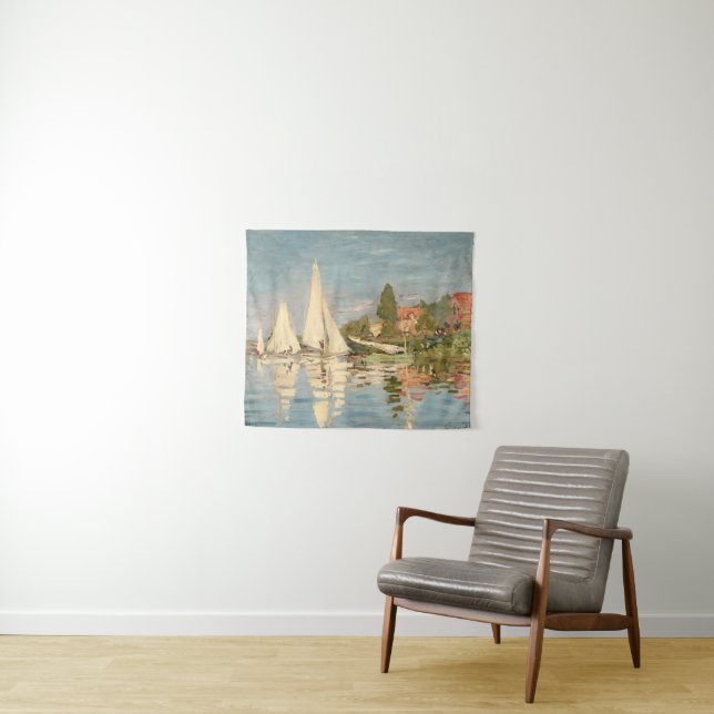Claude Monet | Regatta at Argenteuil, c.1872 Tapestry (In Situ (Horizontal))