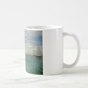 Claude Monet - Regatta at Sainte-Adresse Coffee Mug